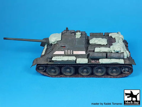 ブラックドッグ T35310 1/35 Su-100 アクセサリーセット (ズベズダ用)