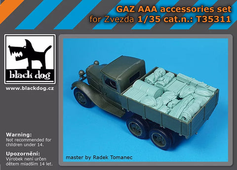 ブラックドッグ T35311 1/35 GAZ AAA アクセサリーセット (ズベズダ用)