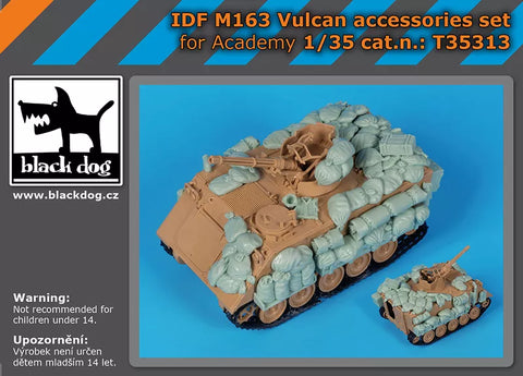 ブラックドッグ T35313 1/35 IDF M163 バルカン アクセサリーセット (アカデミー用)