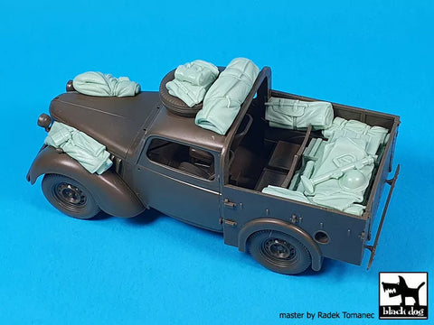 ブラックドッグ T35320 1/35 イギリス 軍用多用途系車両 10HP アクセサリーセット(タミヤ用)