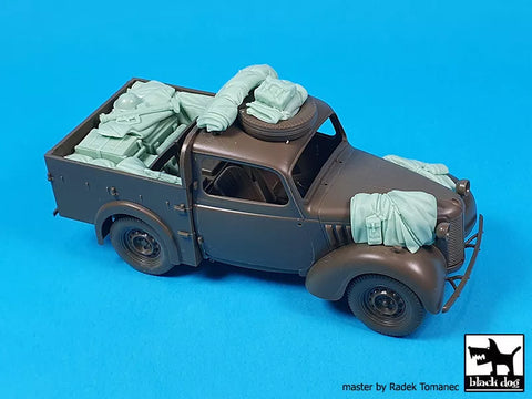 ブラックドッグ T35320 1/35 イギリス 軍用多用途系車両 10HP アクセサリーセット(タミヤ用)