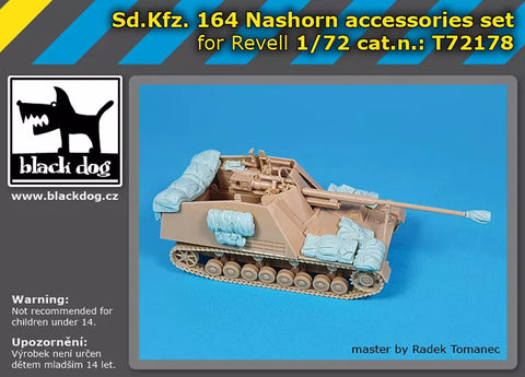 ブラックドッグ T72178 1/72 Sd,Kfz 164 ナスホーン アクセサリーセット (レベル用)