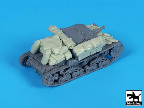 ブラックドッグ T72180 1/72 セモヴェンテ M 40 da 75/18 アクセサリーセット (IBG用)