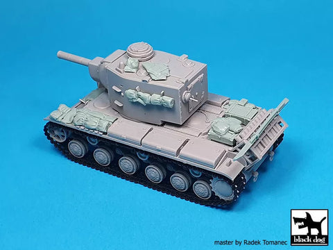 ブラックドッグ T72182 1/72 ドイツ Pz.Kpfw KV-2 アクセサリーセット (トランぺッター用)