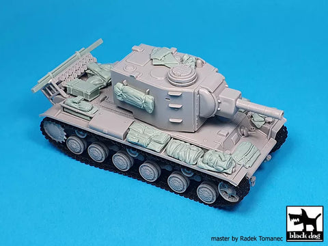 ブラックドッグ T72182 1/72 ドイツ Pz.Kpfw KV-2 アクセサリーセット (トランぺッター用)