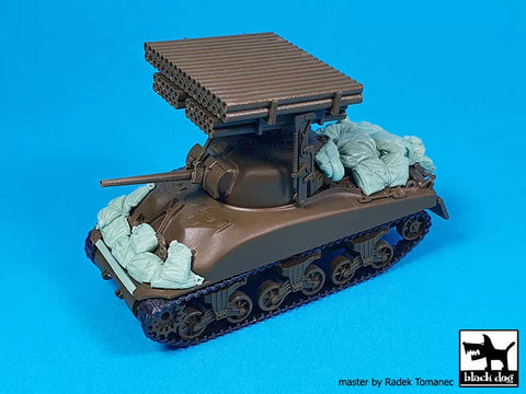ブラックドッグ T72185 1/72 M4A1 カリオペ アクセサリーセット (イタレリ用)