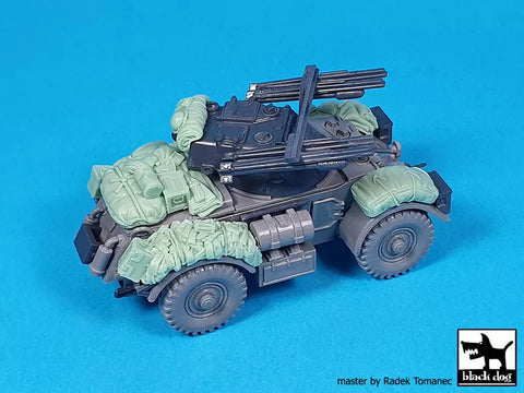 ブラックドッグ T72186 1/72 スタッグハウンド Mk.I チューリップ アクセサリーセット (RPM用)