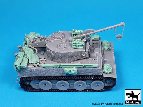 ブラックドッグ T72187 1/72 ベルゲパンツァー タイガー I アクセサリーセット (ドラゴン用)