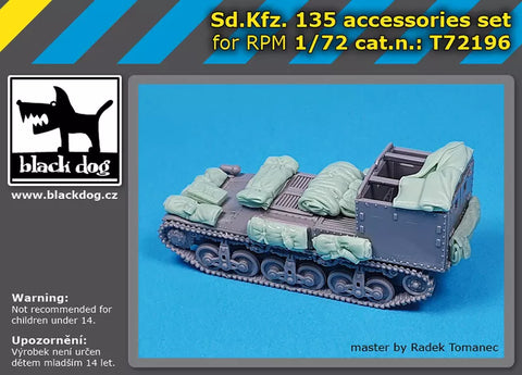 ブラックドッグ T72196 1/72 Sd.Kfz.135 アクセサリーセット(RPM用)