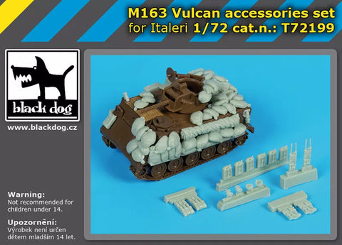 ブラックドッグ T72199 1/72 M 163 バルカン アクセサリーセット(イタレリ用)