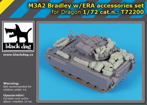 ブラックドッグ T72200 1/72 M3A2 ブラッドレイ w/ERA アクセサリーセット(ドラゴン用)
