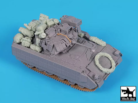 ブラックドッグ T72200 1/72 M3A2 ブラッドレイ w/ERA アクセサリーセット(ドラゴン用)