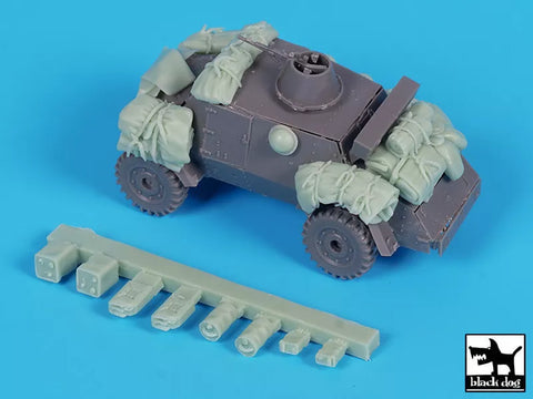 ブラックドッグ T72201 1/72 オッター 軽偵察車 アクセサリーセット(ICM用)