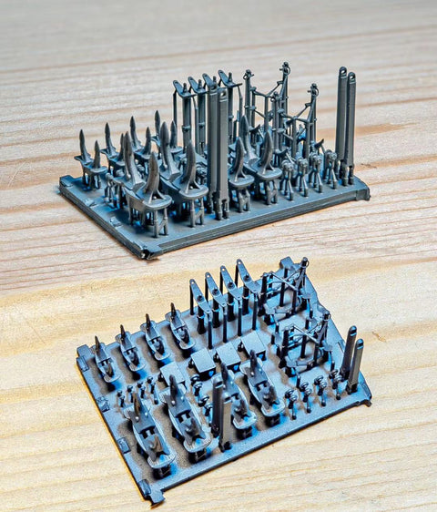バンカースタジオ BFSET350082 1/350 WWII 日本海軍 大型艦&巡洋艦用 主錨&副錨セット
