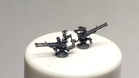 バンカースタジオ IJN35013 1/350 WWII 日本海軍 九三式13mm連装機銃(大和型用)(8基入り)