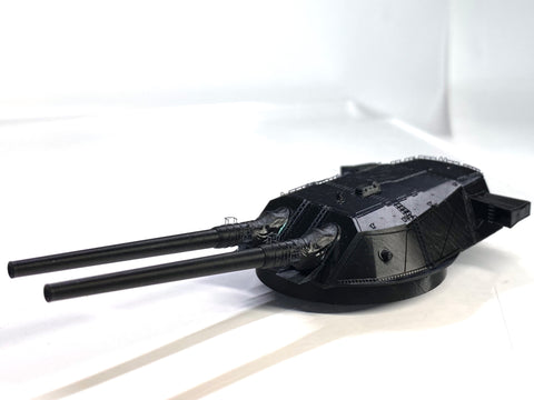 バンカースタジオ IJN35031 1/350 WWII日本海軍 51cm連装砲塔 一番砲塔(超大和型)(タミヤ78025用)
