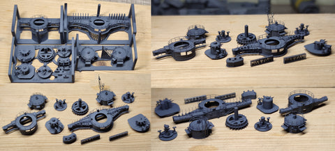 バンカースタジオ IJN35108 1/350 WWII 日本海軍 戦艦 大和 15m&10m測距儀セット(タミヤ78025用)