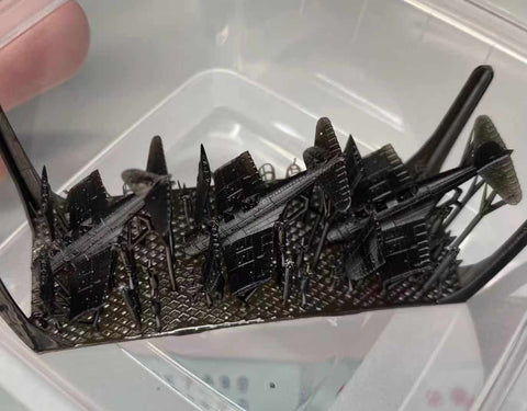 バンカースタジオ IJN35206 1/350 WWII 日本海軍 B5N2 九七式三号艦上攻撃機(主翼折畳状態)(3機入り)
