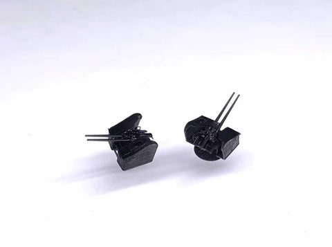 バンカースタジオ IJN70033 1/700 WWII日本海軍 65口径九八式10cm連装高角砲(超大和型/大鳳用)