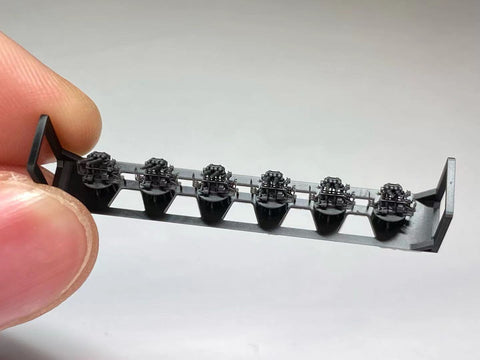 バンカースタジオ IJN70050 1/700 WWII日本海軍 45口径十年式12cm連装高角砲