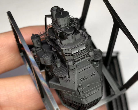 バンカースタジオ IJN70129 1/700 WWII日本海軍 重巡洋艦 高雄 艦橋セット 1944-45年(フジミ用)