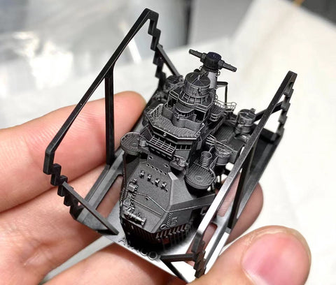 バンカースタジオ IJN70130 1/700 WWII日本海軍 重巡洋艦 愛宕 艦橋セット 1944年(アオシマ用)