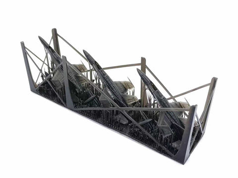 バンカースタジオ WS35213 1/350 現用 アメリカ海軍 F/A-18C ホーネット(主翼折畳状態)(3機入り)