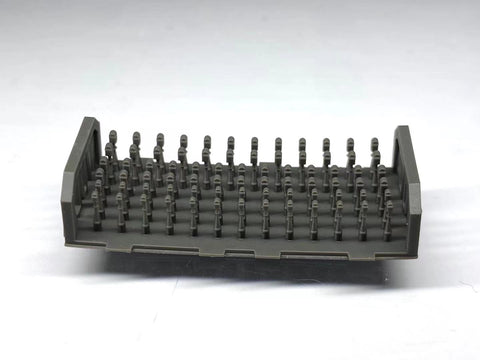 バンカースタジオ WS35402 1/350 現用 ロシア海軍 甲板ベンチレーターセット B(3種 計76個入り)
