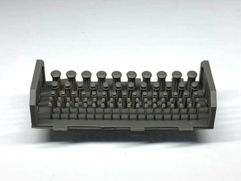 バンカースタジオ WS35403 1/350 現用 ロシア海軍 甲板ベンチレーターセット C(4種 計73個入り)