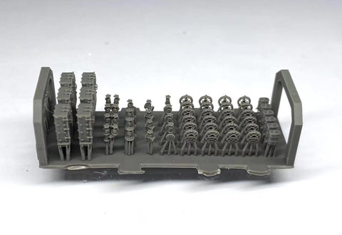 バンカースタジオ WS35419 1/350 現用 ロシア海軍 消火設備セット