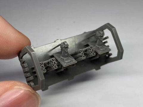 バンカースタジオ WS35421 1/350 現用 ロシア海軍 RBU-1000 対潜迫撃砲(2基入り)