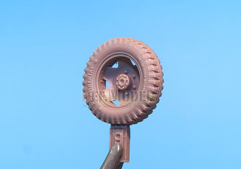 DEFモデル DW30016 1/35 ドイツ シュタイヤー 1500A ホイールセット (タミヤ用)