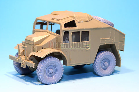 DEFモデル DW30022 1/35 イギリス クオード ガントラック ホイールセット (タミヤ用)