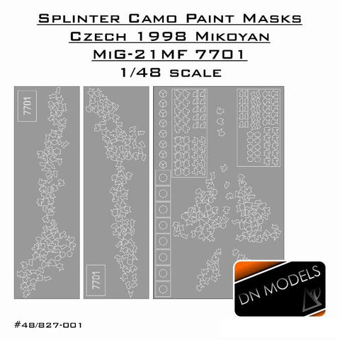 DNモデル 48/827-001 1/48 イスラエル空軍用ペイントマスク,IAFスターセット 1/32,1/48,1/72