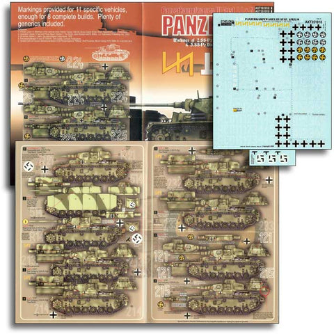 エシュロン AXT351018 1/35 クルスク戦の第2SSダス・ライヒ及び東部戦線の第5SSヴィーキング師団のIII号戦車 J、L&M型用