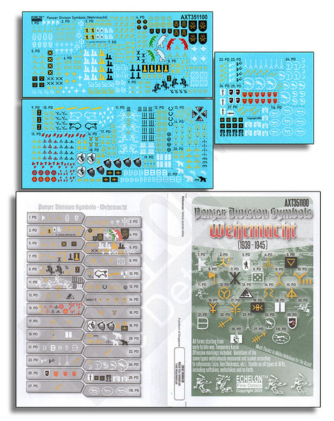 エシュロン AXT351100 1/35 装甲師団のシンボル - 国防軍 (1939-1945)