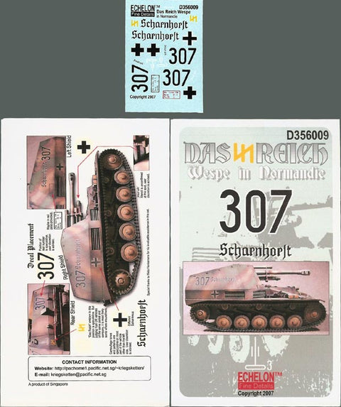 エシュロン D356009 1/35 ダス・ライヒのヴェスペ ノルマンディ戦線