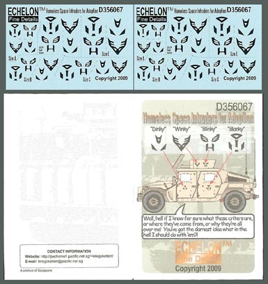 エシュロン D356067 1/35 HMVEE用スペースイントルーダー