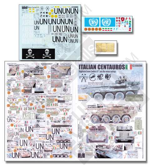 エシュロン D356096 1/35 イタリア軍の装輪装甲車「チェンタウロ」