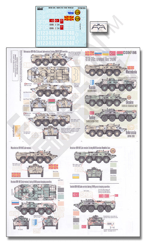 エシュロン D356186 1/35 諸外国のBTR-80