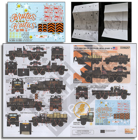 エシュロン D356257 1/35 ベトナムのガントラック(2)