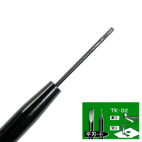 アイガーツール TK-02 精密マイクロナイフ 平刃小