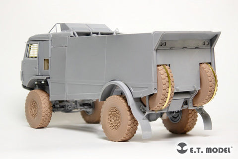 E.T.モデル E35-318 1/35 KAMAZ-43509”カマズ・マスター”トラック(ズベズダ3657用)