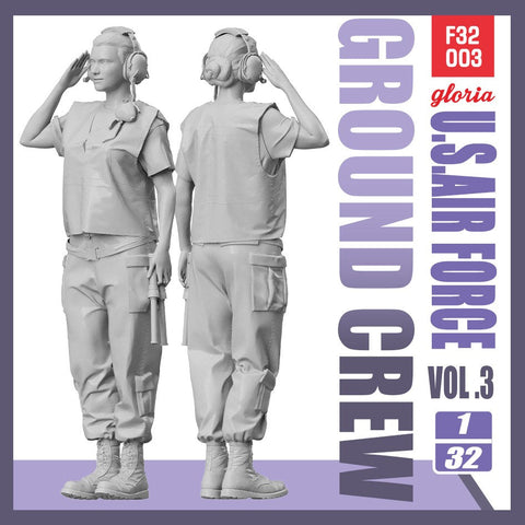 E.T.モデル F32003 1/32 アメリカ空軍 グランドクルーVol.3
