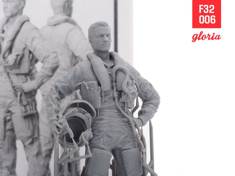 E.T.モデル F32006 1/32 アメリカ空軍 F-35AライトニングII パイロット