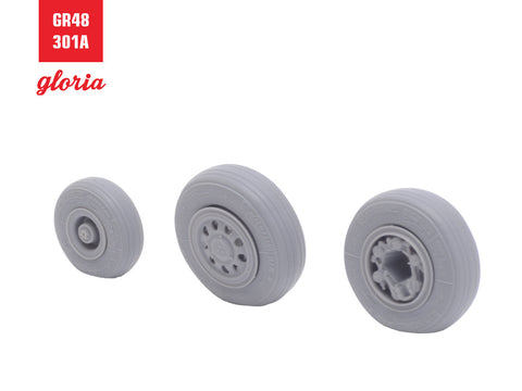 ETモデル GR48301A 1/48 F-35A/B 自重変形ホイール(タミヤ用)