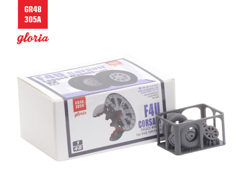 ETモデル GR48305A 1/48 F4U コルセア 自重変形ホイール(タイプ1)(タミヤ用)