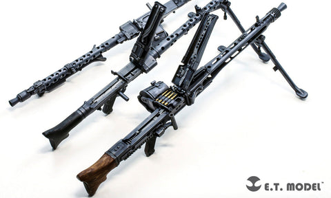 E.T.モデル P06-001 1/6 WWII ドイツ MG42 機関銃&弾薬箱