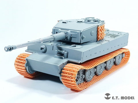 E.T.モデル P35-003 1/35 WWII GドイツタイガーI 後期型 可動履帯(3D) 汎用