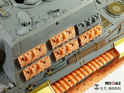 ETモデル P35-012 1/35 WWII ドイツ キングタイガー/ヤークトタイガー ワークブル履帯(3Dプリント)